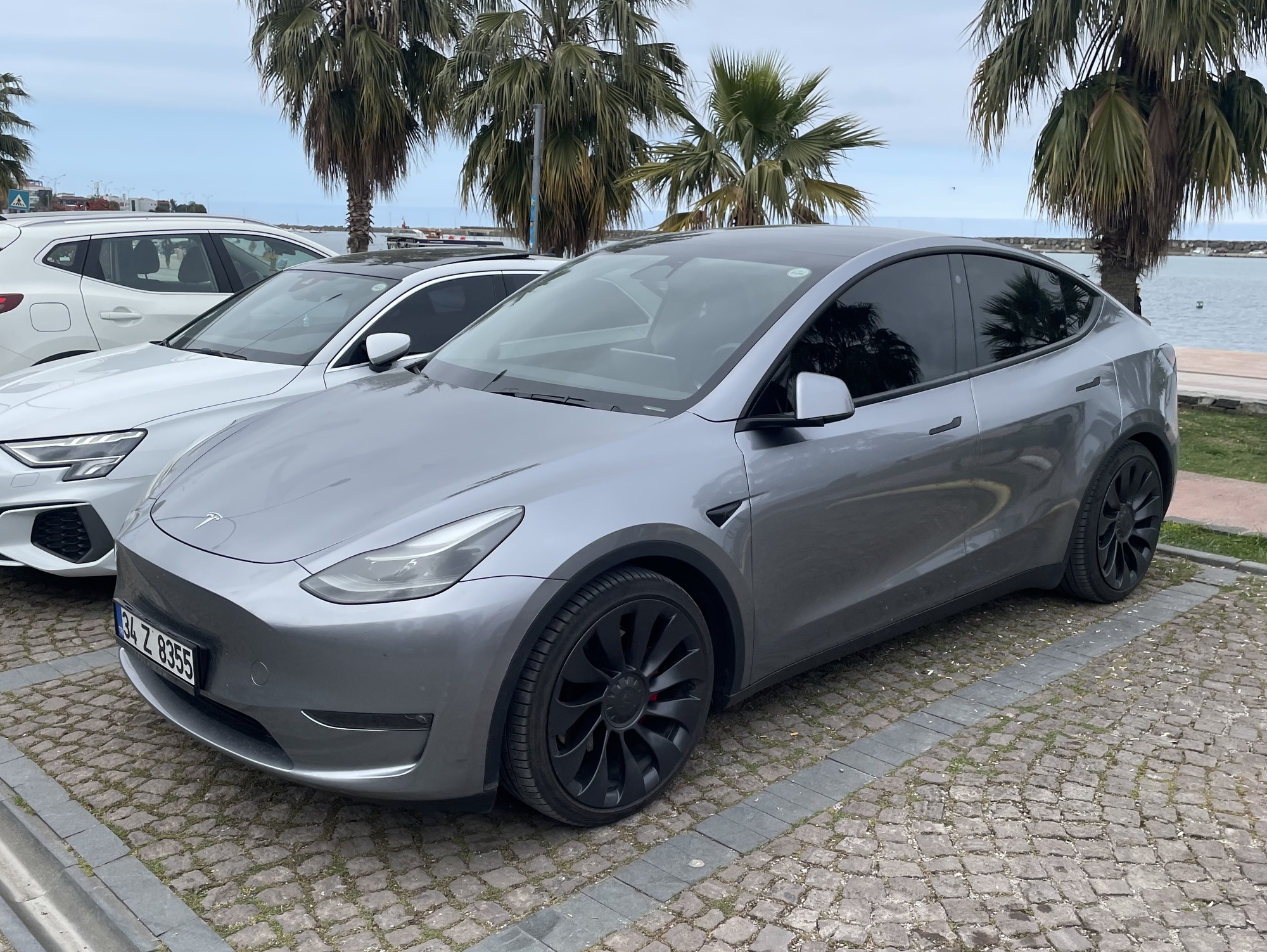 KJUST Borse da Viaggio Dedicate per TESLA MODEL Y 2020