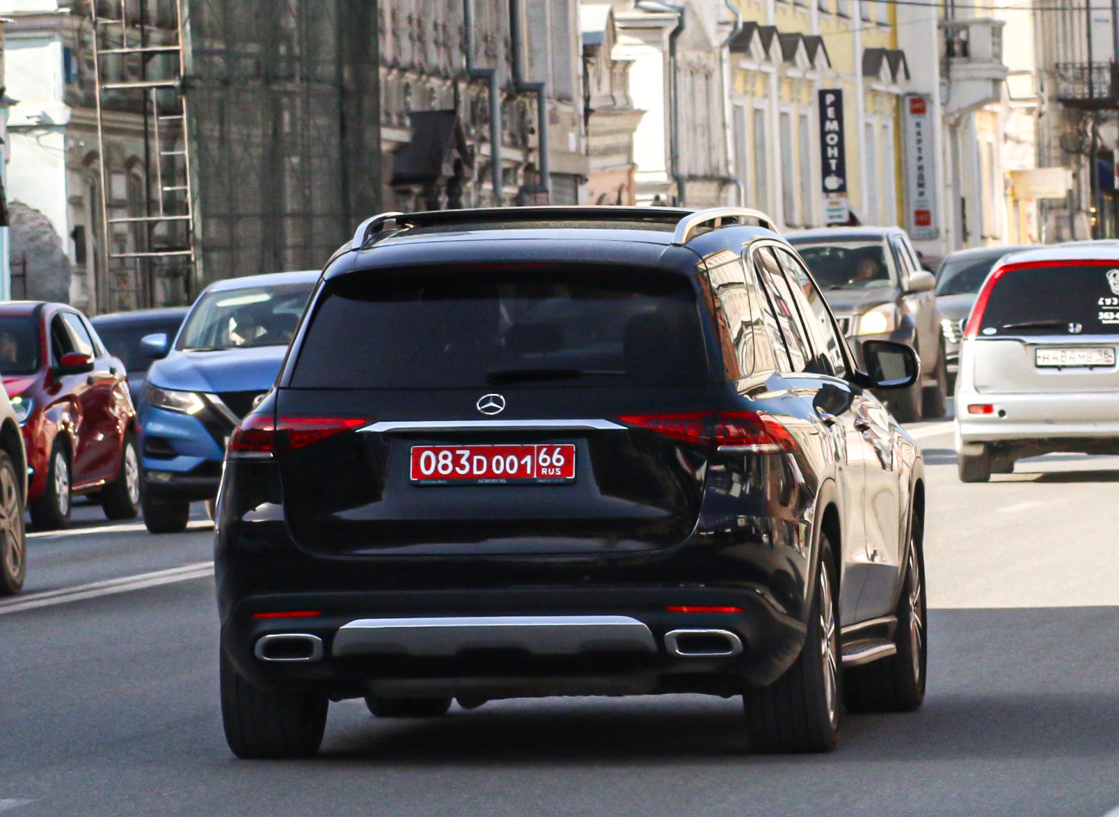 083 D 001 66, Mercedes-Benz GLE-Klasse 2nd gen SUV (V167), 2019–