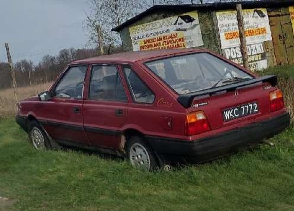 WKC 7772, FSO Polonez 1st gen Liftback (Caro), 2nd facelift, 1991–1997