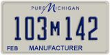 Michigan, Manufacturer (123m456)