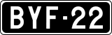 License plate of Finland, Oldtimers