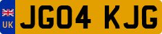 License plate of the United Kingdom, 2001 year system