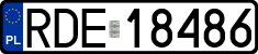 License plates of Poland, Regular car plates