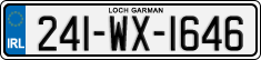 License plate of Ireland, Regular plates