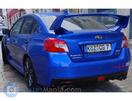 KÖZ CG 7, Subaru WRX