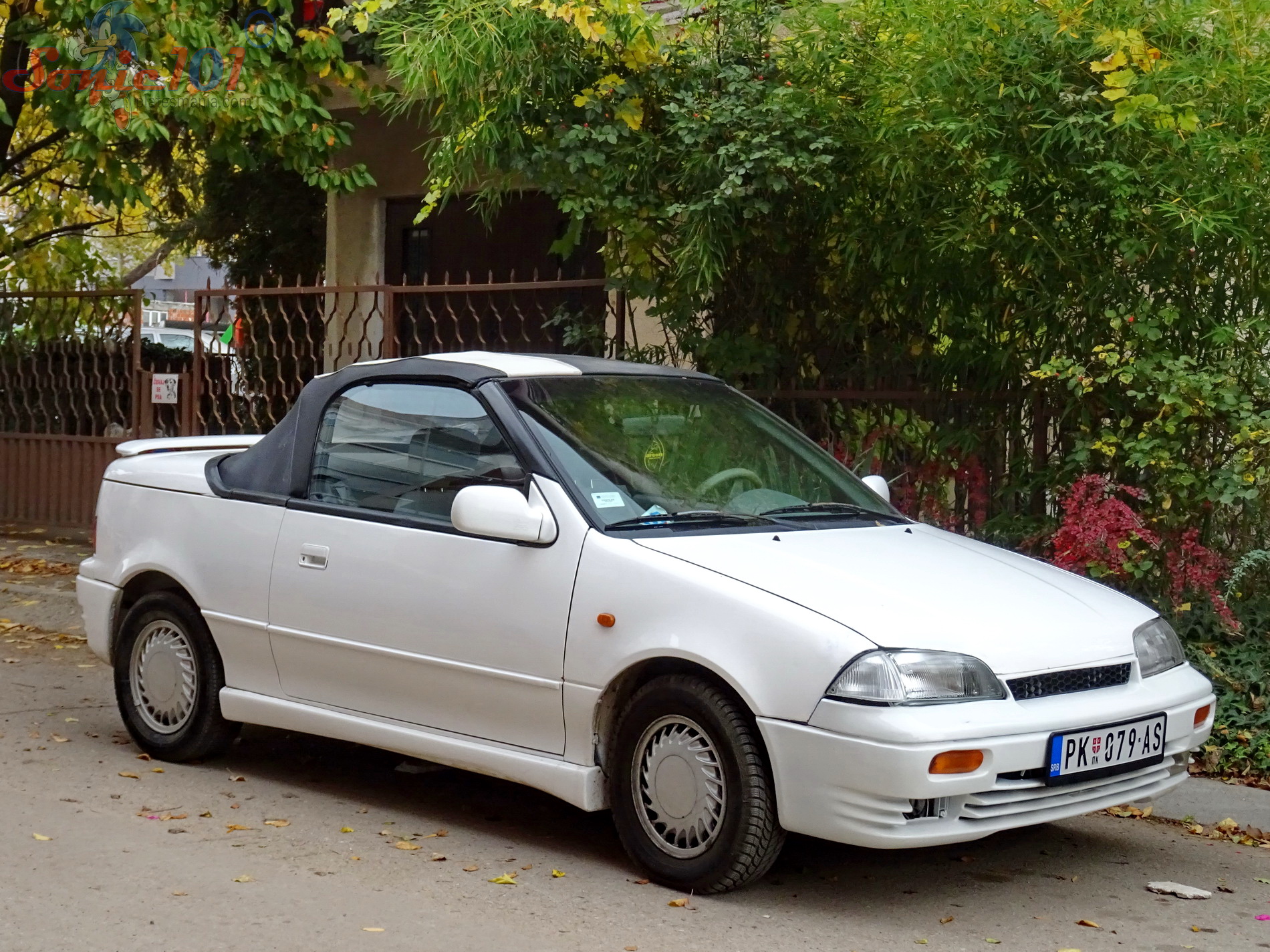PK 079-AS, Suzuki Swift 2nd gen Convertible (SF), 1991–1995