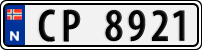 License plate of Norway, Trailers, motorcycles, special vehicles