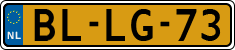 License plate of the Netherlands, Heavy Commercial Vehicles (1994 system)
