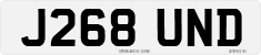 License plate of the United Kingdom, 1983 year system