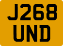 License plate of the United Kingdom, 1983 year system