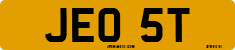 License plate of the United Kingdom, 1963 year system