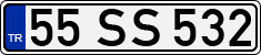 License plate of Turkey, Regular plates