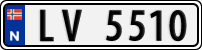 License plate of Norway, Trailers, motorcycles, special vehicles