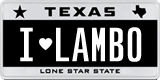 Texas, Vanity Plates