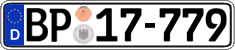 German license plate, Authorities and federal agencies