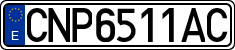 License plates of Spain, Official and military plates