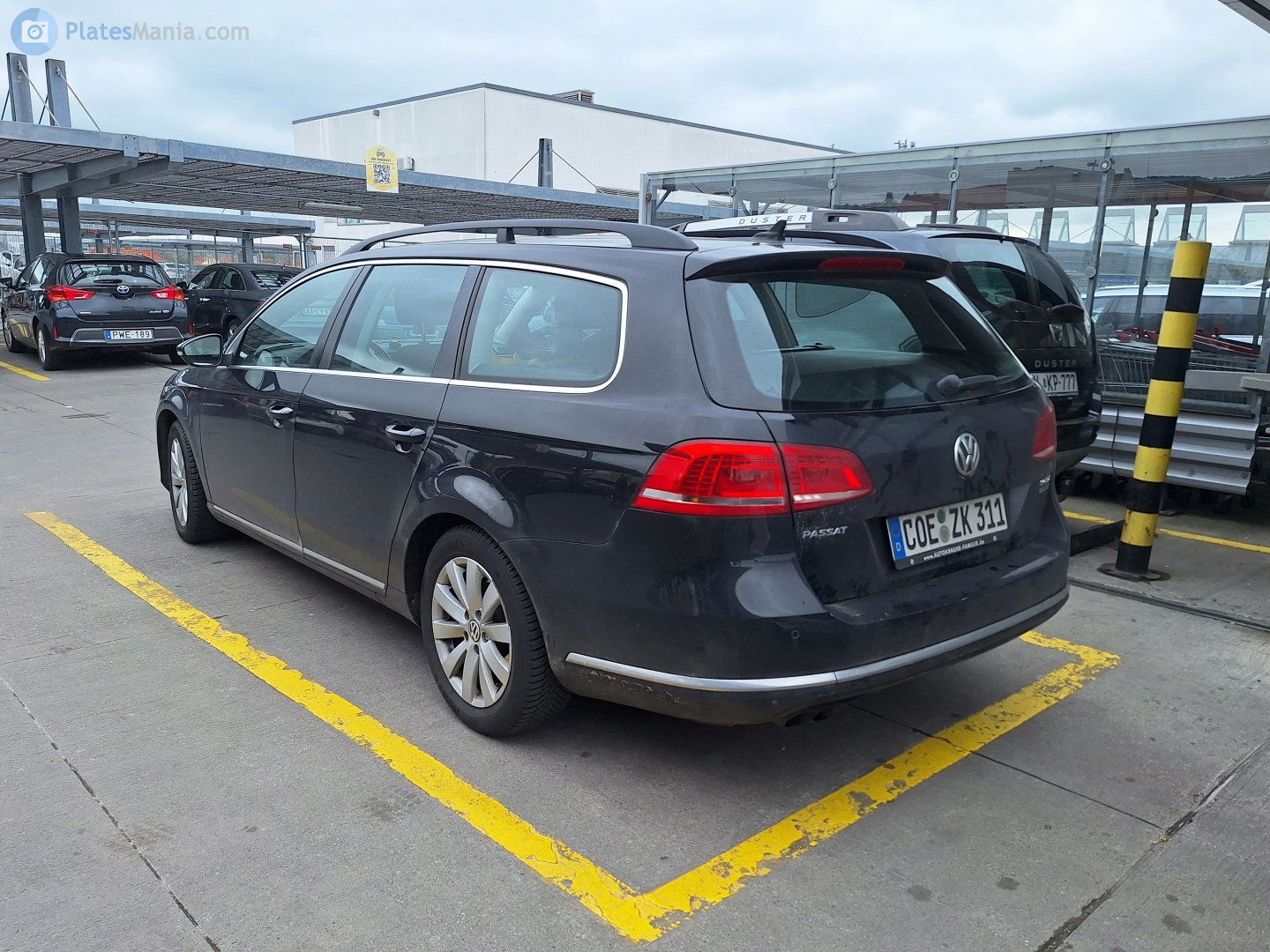 COE ZK 311, Volkswagen Passat 7th gen Variant (B7; 3C; Global-market), 2010–2015