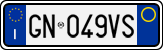 License plate of Italy, Cars (1994 year series)