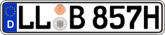 German license plate, Plates for oldtimers (type 