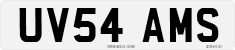 License plate of the United Kingdom, 2001 year system