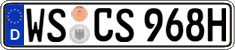 German license plate, Plates for oldtimers (type 