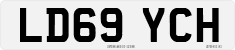 License plate of the United Kingdom, 2001 year system