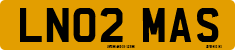 License plate of the United Kingdom, 2001 year system