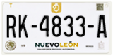 Nuevo León, Trucks (AA-0000-A)