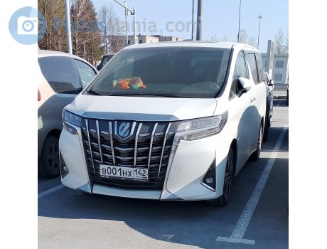 в001нх142, Toyota Alphard