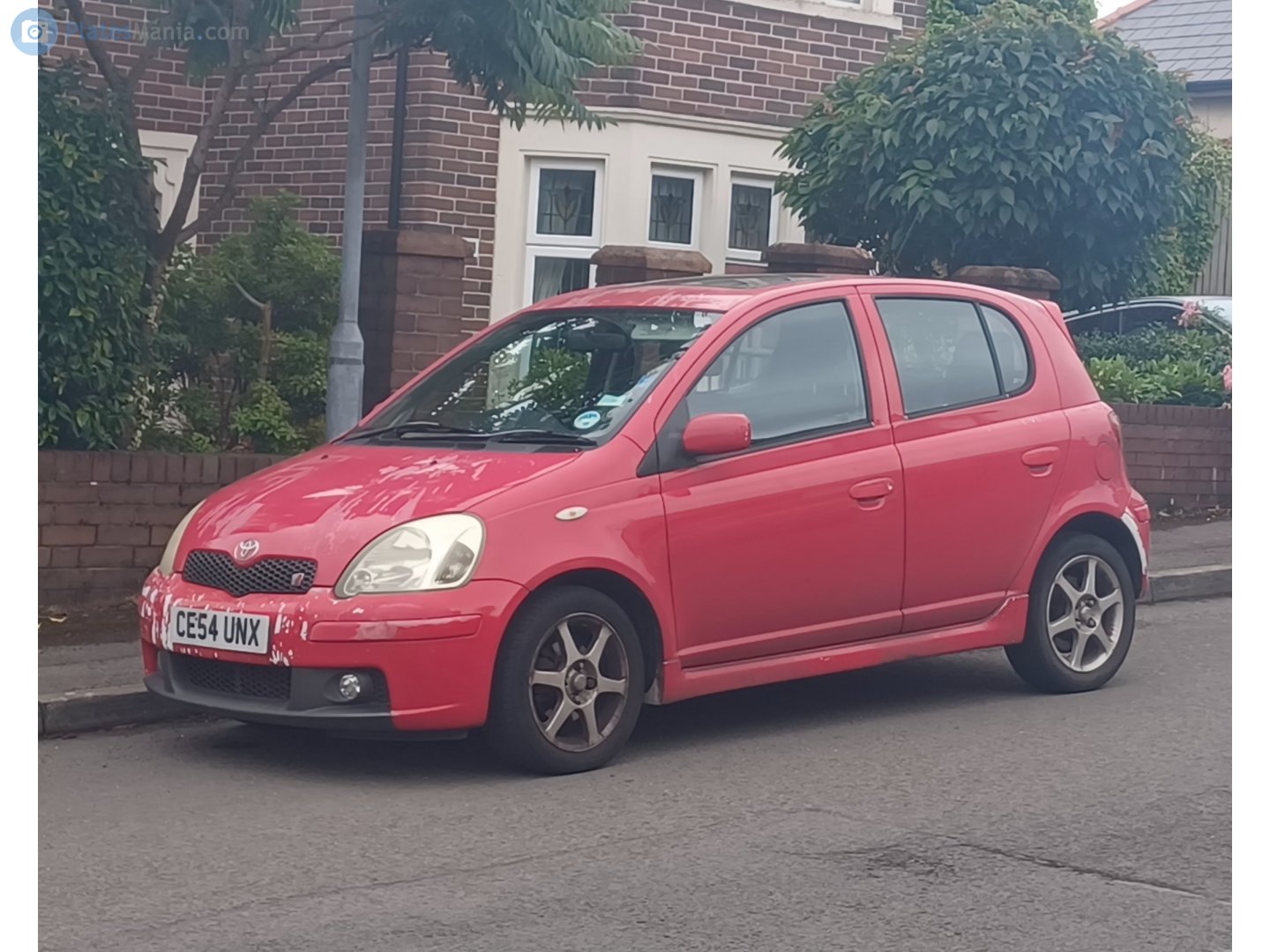 CE54UNX, Toyota Yaris 1st gen 5-door Hatch (XP10), 1999–2005