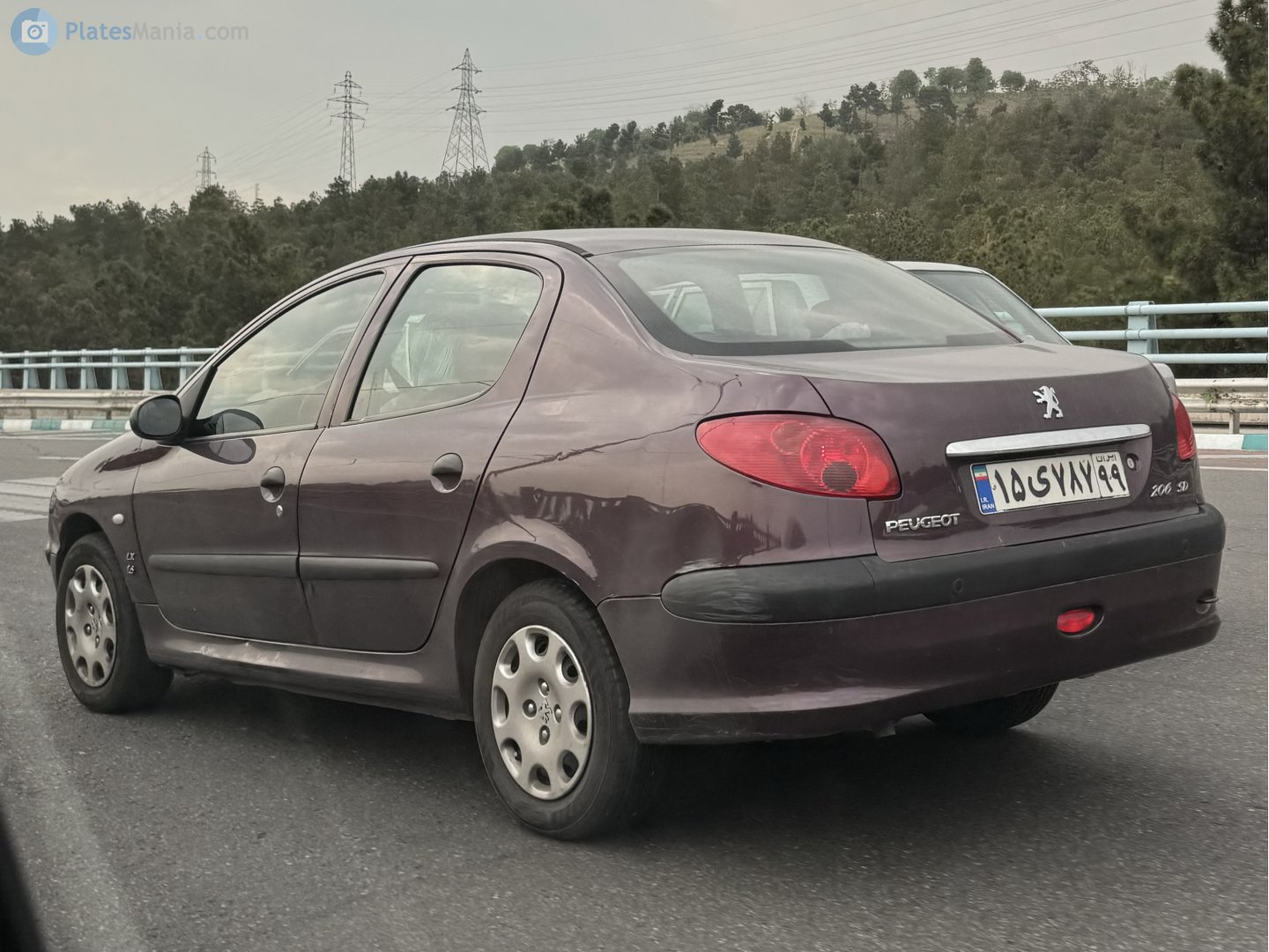 ۱۵ی۷۸۷ ۹۹, Peugeot 206 1st gen SD Sedan (T13), 2006–2012