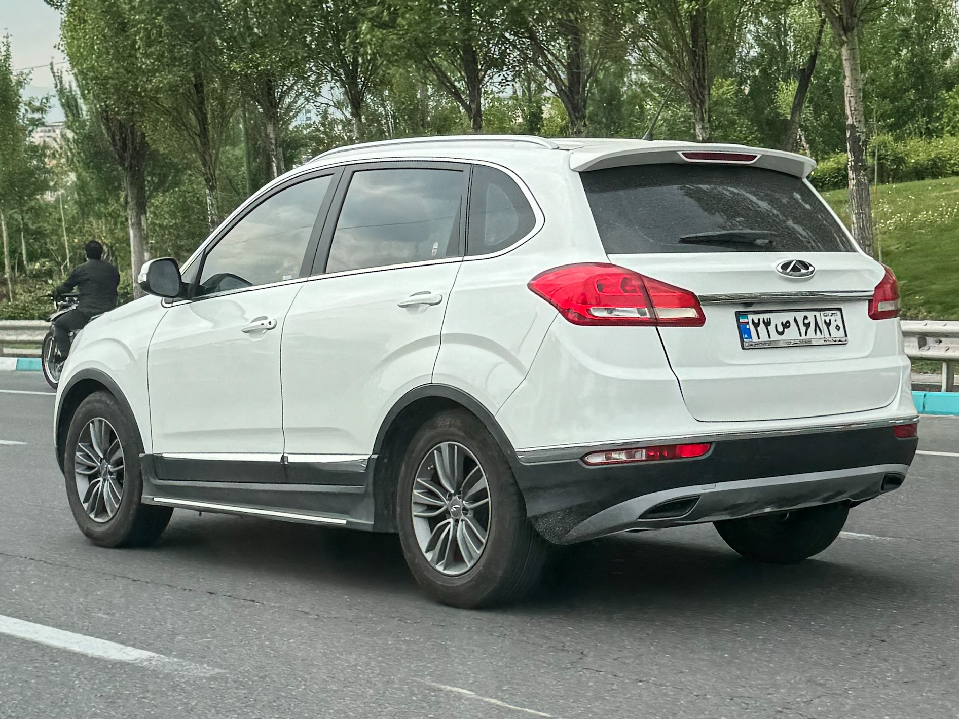 ۲۳ص۱۶۸ ۲۰, Chery (Chirey) Tiggo 5 1st gen (M1X), facelift, 2016–2021