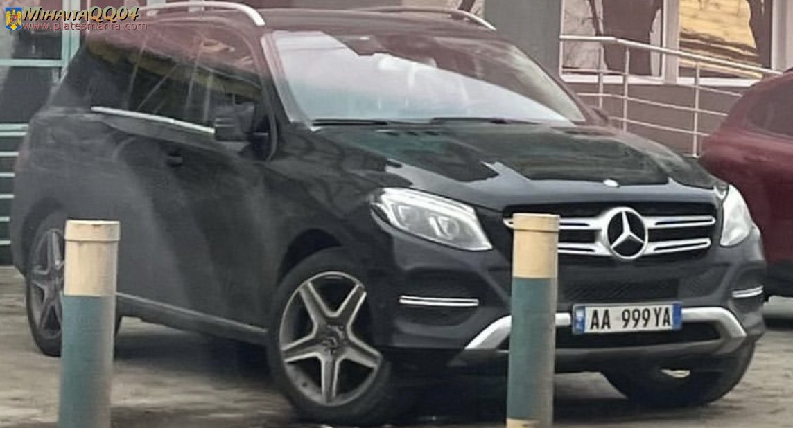 AA 999 YA, Mercedes-Benz GLE-Klasse 1st gen SUV (W166), 2015–2018