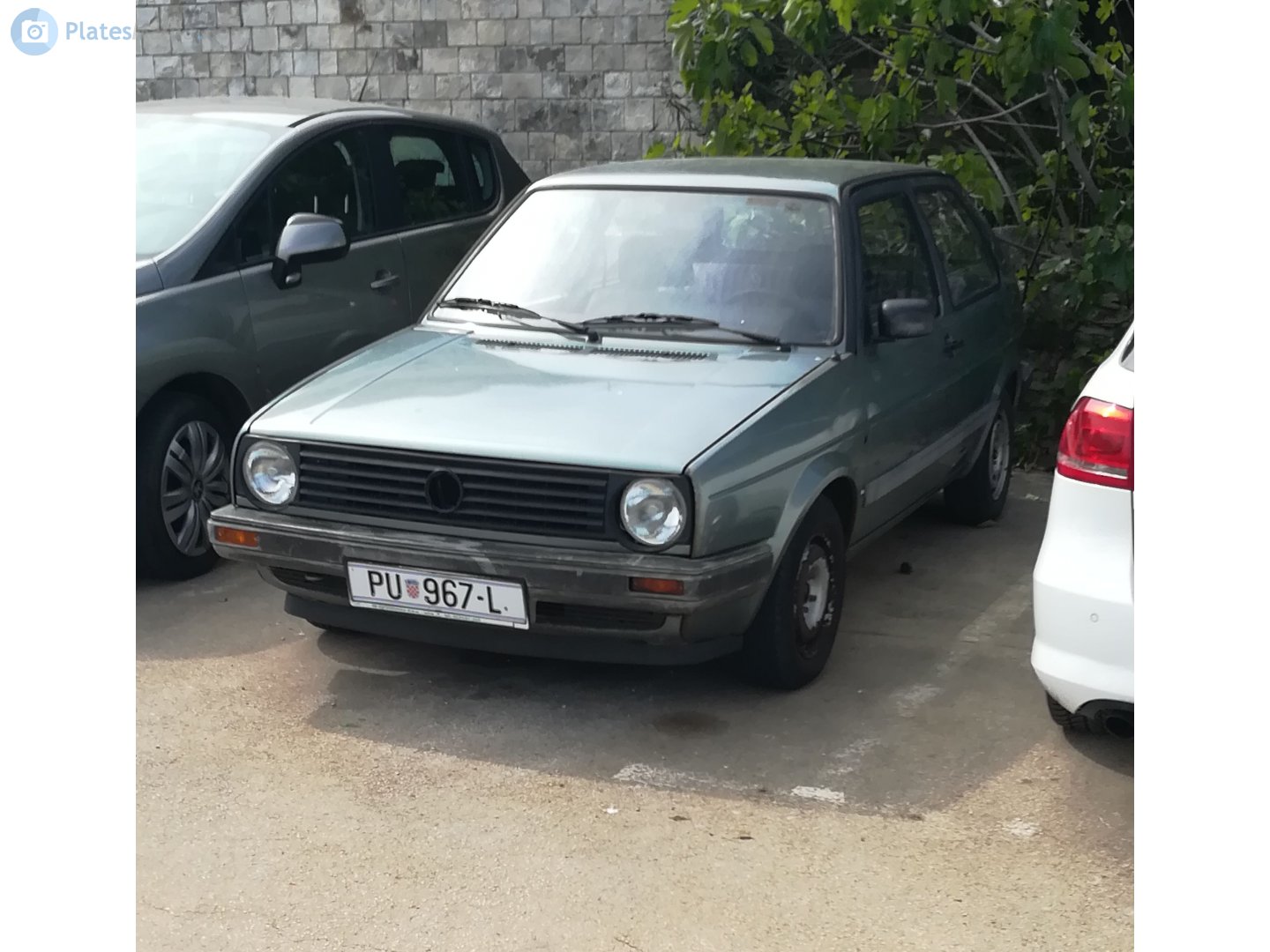 PU 967-L, Volkswagen Golf 2nd gen 3-door Hatch (19/1G), 1983–1992