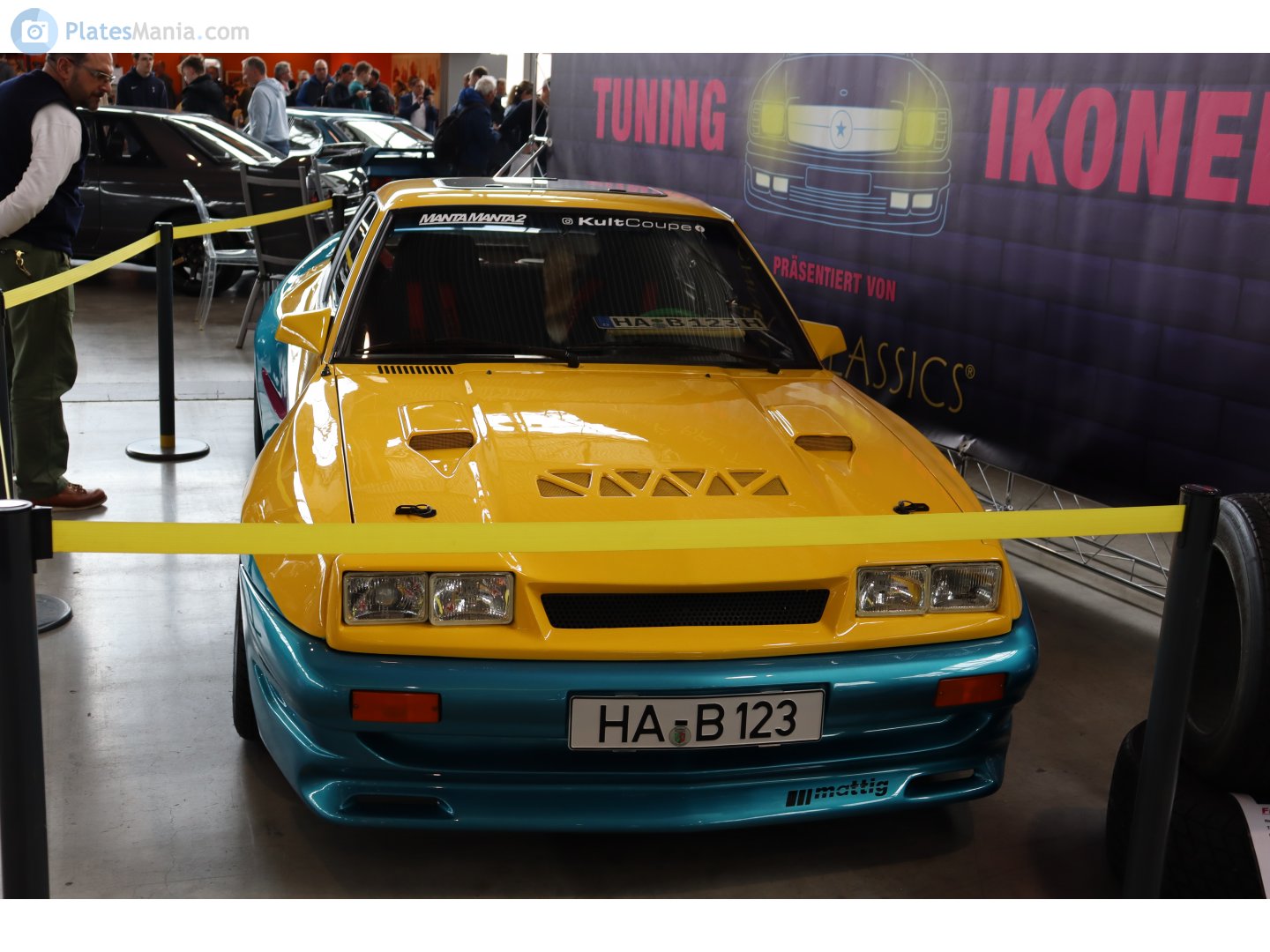 HA B 123, Opel Manta 2nd gen Coupé (B1), 1975–1982