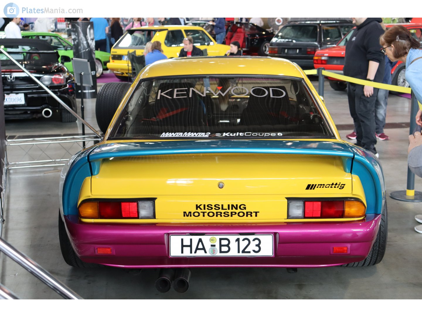 HA B 123, Opel Manta 2nd gen Coupé (B1), 1975–1982