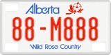 Alberta, Commercial vehicles (12-X345)