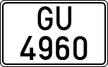 License plates of Spain, 1900 year series