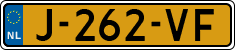 License plate of the Netherlands, Cars