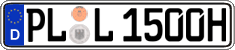 German license plate, Plates for oldtimers (type 