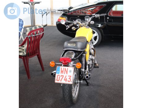WN 0743, Norton Commando