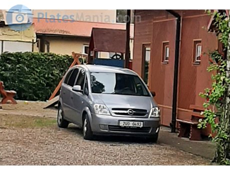 2U0 0493, Opel Meriva