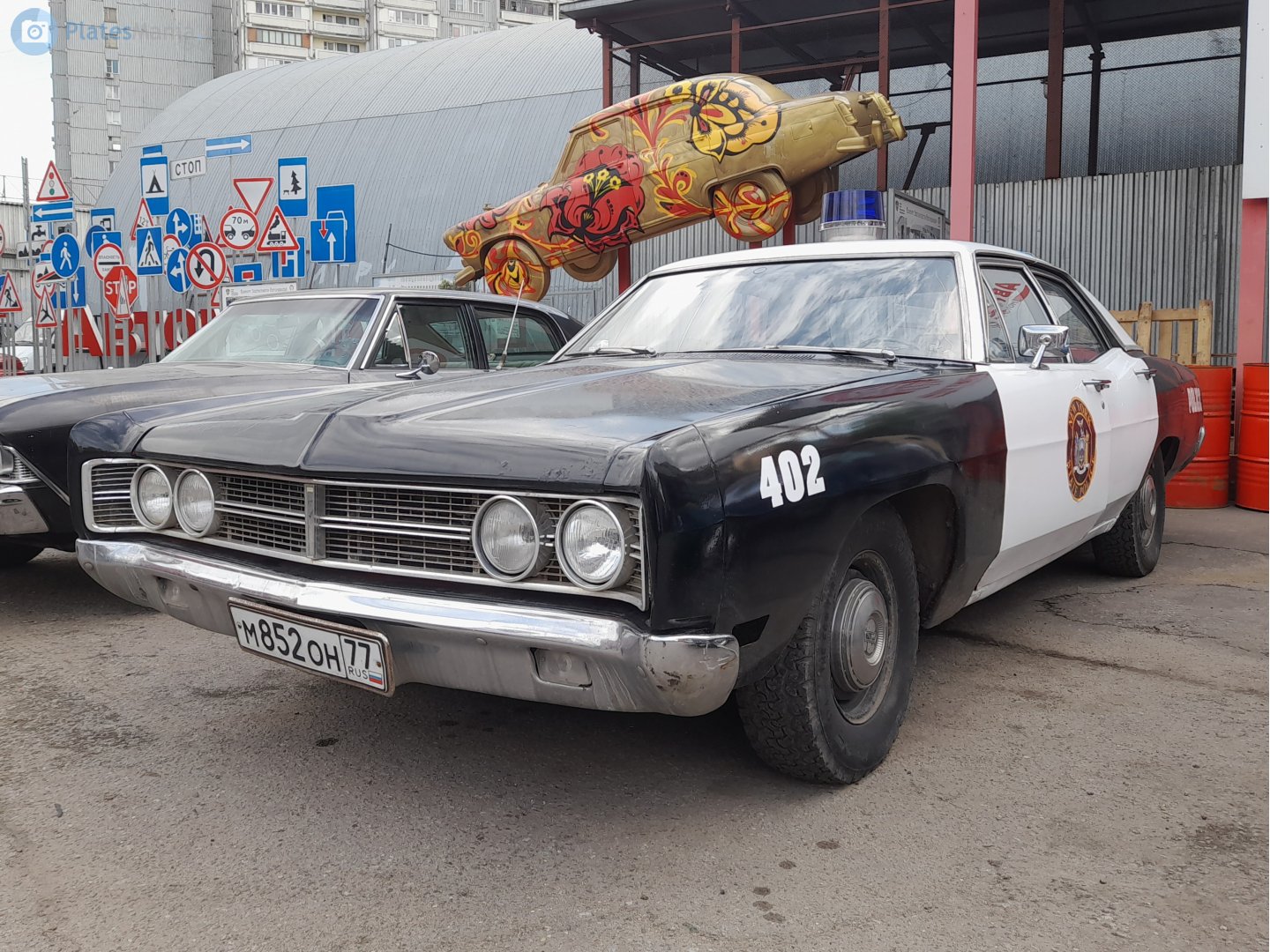 м 852 он 77, Ford Galaxie 4th gen 1970 4-door Sedan (54), 1st facelift, 1969–1970