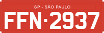License plate of Brazil, Commercial vehicles (1990)