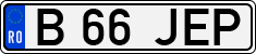 License plate of Romania, Regular plates