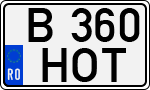 License plate of Romania, Regular plates