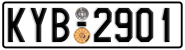 License plate of Greece, Cars