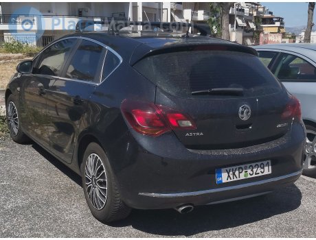 XKP-3291, Vauxhall Astra