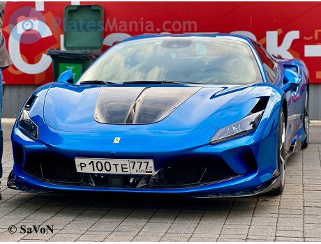 р100те777, Ferrari F8