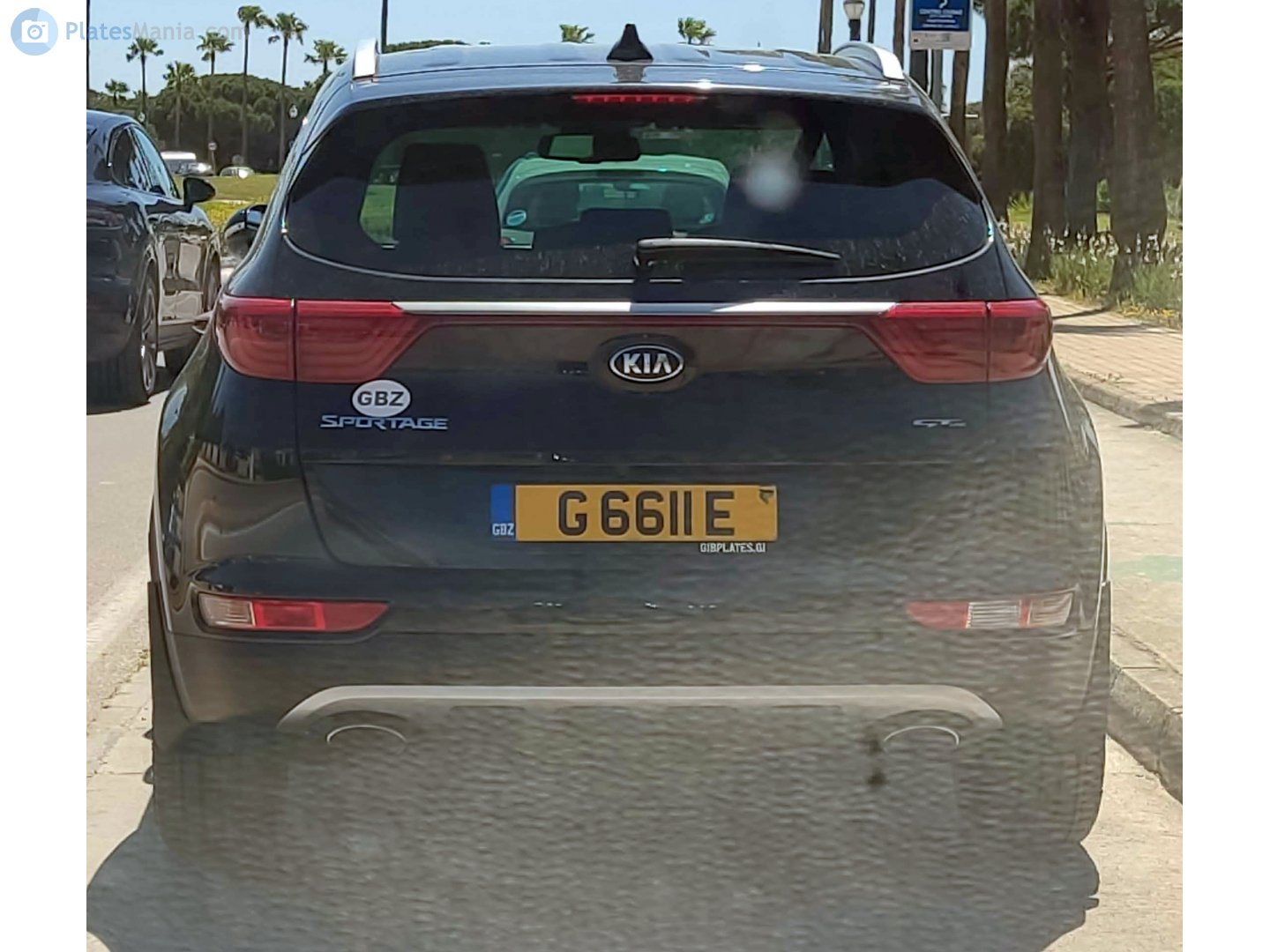 G 6611 E, Kia Sportage 4th gen (QL), 2015–2018 (–2019 for NA-market)